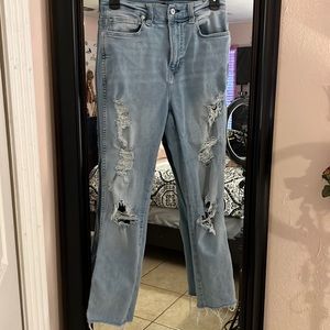Arizona highest rise slim straight jeans !!
